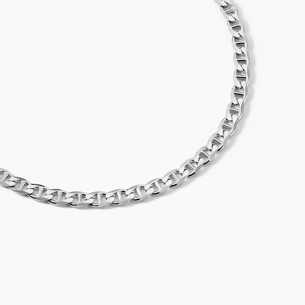 Chaîne Piato Marine Argent Blanc - Chaines Homme | Histoire d’Or