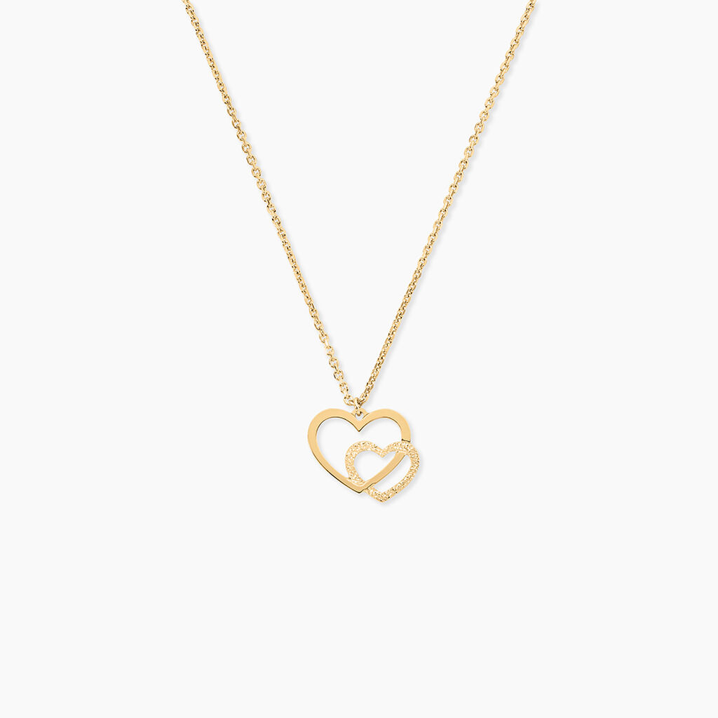 Collier Duarte Argent Dor&eacute; A L'Or 750/1000 - F&ecirc;te des m&egrave;res Femme | Histoire d&rsquo;Or