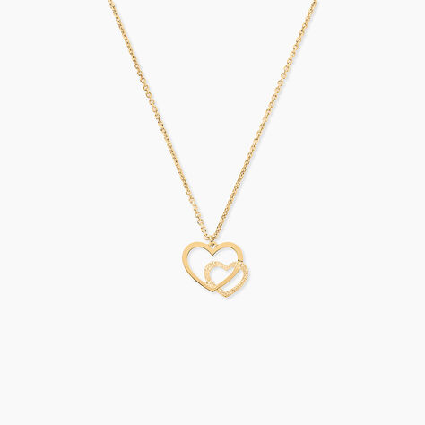 Collier Duarte Argent Dor&eacute; A L'Or 750/1000 - F&ecirc;te des m&egrave;res Femme | Histoire d&rsquo;Or