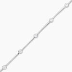 Bracelet Eshan Argent Blanc Oxyde De Zirconium - Bracelets Femme | Histoire d&rsquo;Or