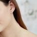 Boucles D'oreilles Puces Victoria Or Blanc Diamant - Clous d'oreilles Femme | Histoire d’Or