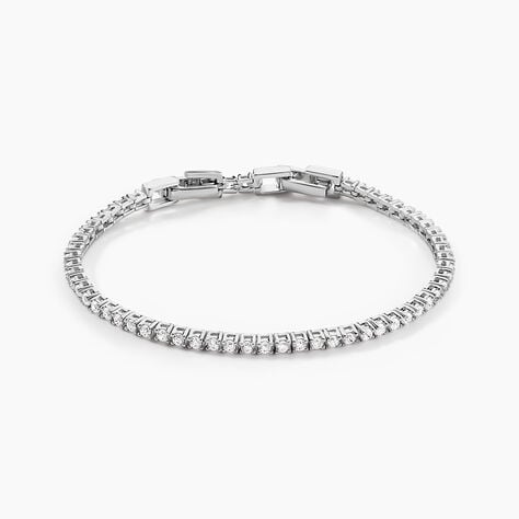 Bracelet Rio Argent Blanc Oxyde De Zirconium - Bracelets Femme | Histoire d&rsquo;Or