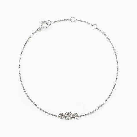 Bracelet Automne Or Blanc Diamant - Bracelets Femme | Histoire d&rsquo;Or