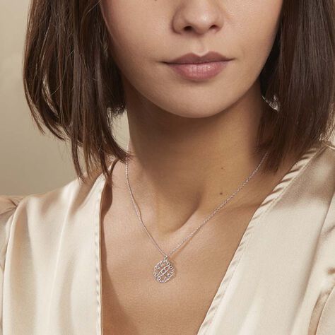 Collier Lev Argent Blanc - Colliers fantaisie Femme | Histoire d’Or