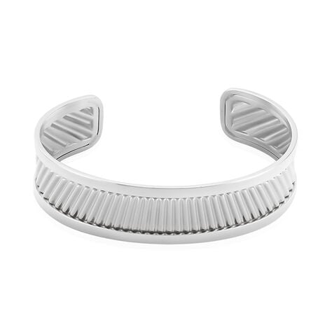 Bracelet Jonc Aud Acier Blanc - Bracelets joncs Femme | Histoire d&rsquo;Or
