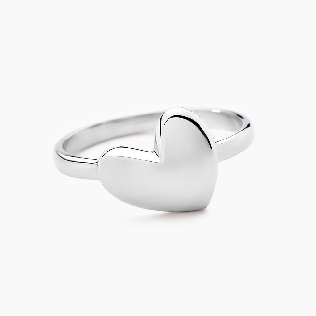 Bague Te Amo Argent Blanc - Bagues fantaisie Femme | Histoire d&rsquo;Or