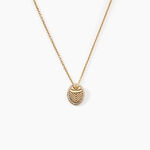 Collier Dixie Plaqu&eacute; Or Dor&eacute; Oxyde De Zirconium - Colliers fantaisie Femme | Histoire d&rsquo;Or