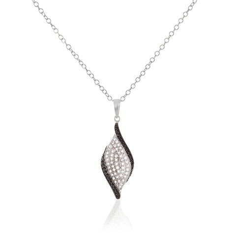 Collier Averill Argent Blanc Oxyde De Zirconium - Colliers fantaisie Femme | Histoire d&rsquo;Or