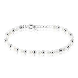 Bracelet Argent Bede Perles De Culture - Bracelets fantaisie Femme | Histoire d’Or