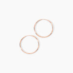 Cr&eacute;oles Dominae Or Rose - Boucles d'oreilles cr&eacute;oles Femme | Histoire d&rsquo;Or