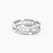 Bague Ulrich Argent Blanc - Bagues Homme | Histoire d&rsquo;Or