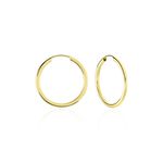 Cr&eacute;oles Valencina Or Jaune - Boucles d'oreilles cr&eacute;oles Femme | Histoire d&rsquo;Or