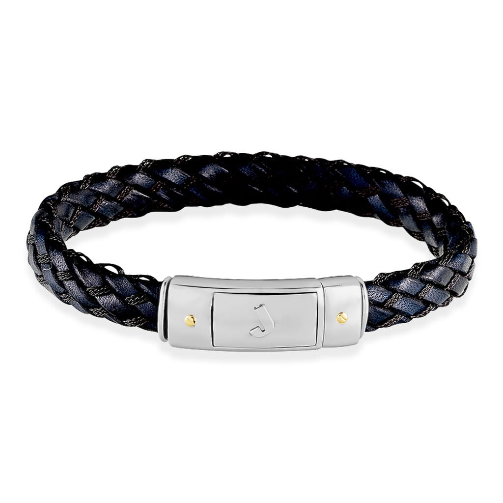 Bracelet Hauc Acier Bicolore - Bracelets Cuir Homme | Histoire d&rsquo;Or
