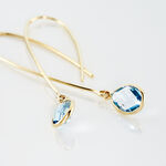 Cr&eacute;oles Phie Poire Or Jaune Topaze - Boucles d'oreilles cr&eacute;oles Femme | Histoire d&rsquo;Or