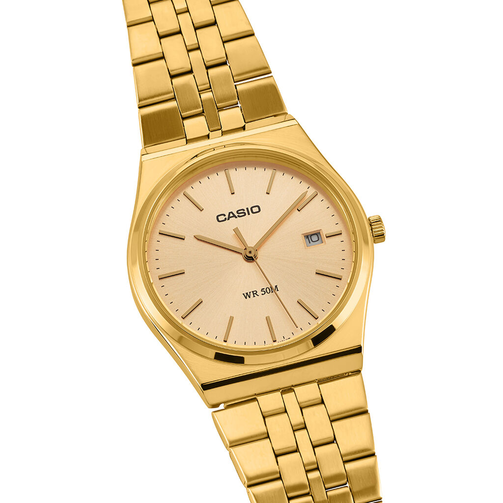 Montre Casio Collection Doré - Montres Unisex | Histoire d’Or