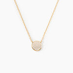 Collier Plaqu&eacute; Or Larraso Oxydes De Zirconium - Colliers Femme | Histoire d&rsquo;Or