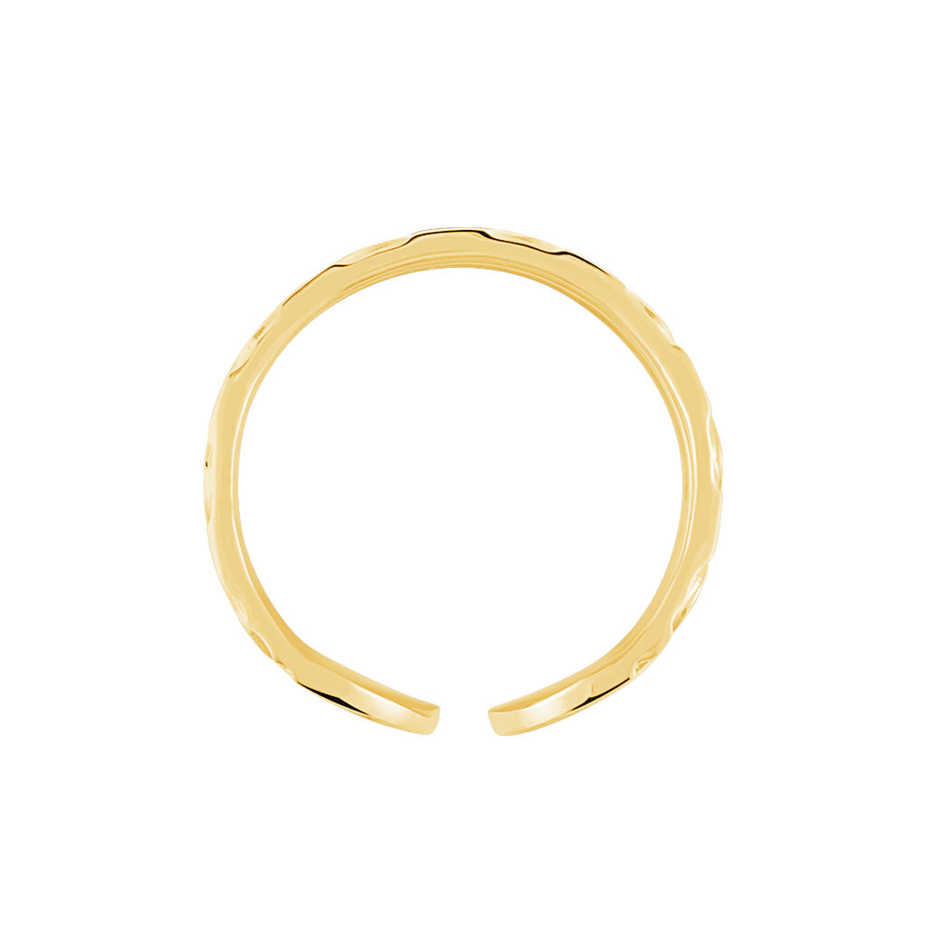 Bague Abram Acier Jaune - Bagues fantaisie Femme | Histoire d’Or