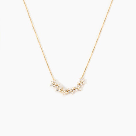 Collier Bedros Or Jaune Oxyde De Zirconium - Colliers Femme | Histoire d&rsquo;Or