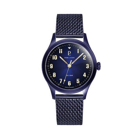 Montre Pierre Lannier Lannier Aviateur Bleu - Montres Homme | Histoire d&rsquo;Or
