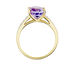 Bague Or Jaune Marie-camille Améthyste Oxydes De Zirconium - Bagues solitaires Femme | Histoire d’Or