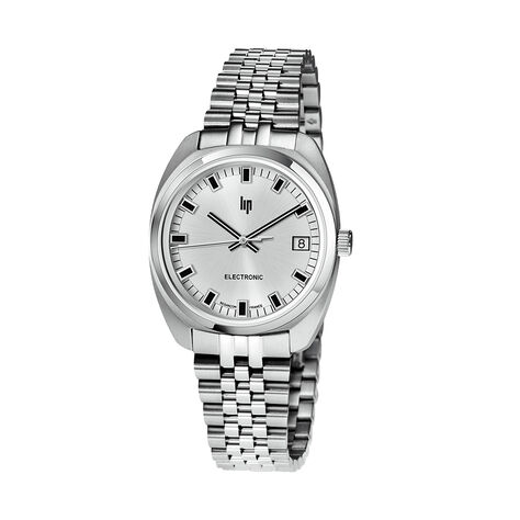 Montre Lip General De Gaulle 35 Argent&eacute; - Montres &eacute;tanches Unisex | Histoire d&rsquo;Or