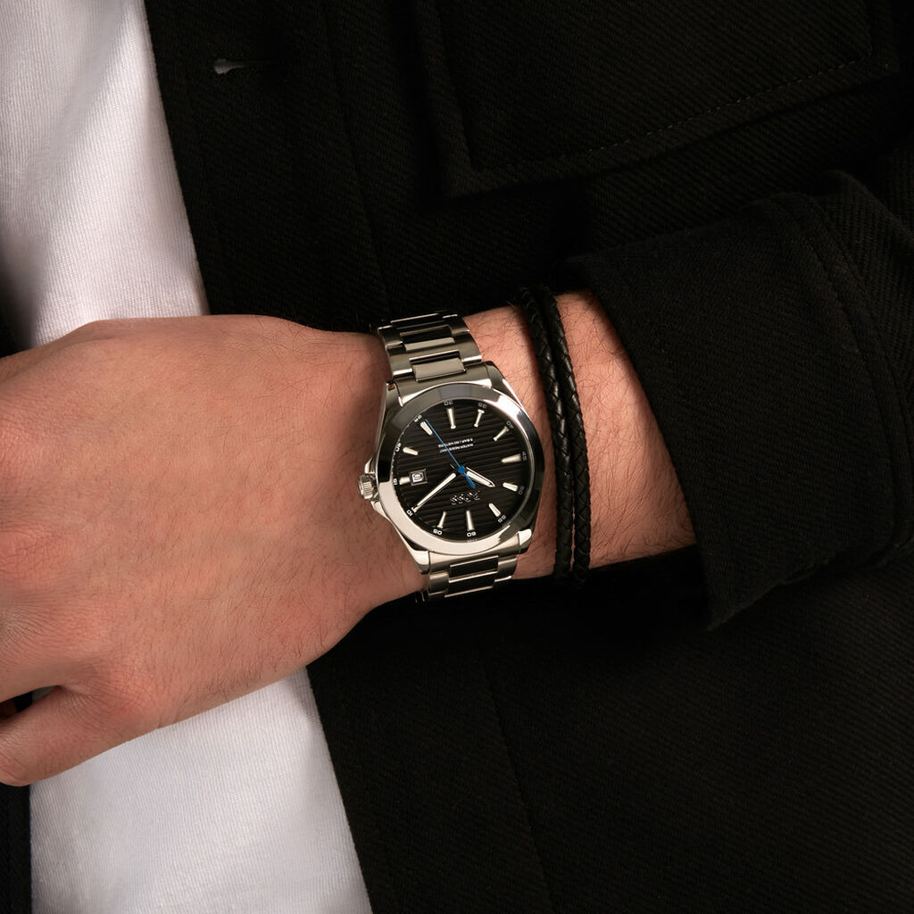 Coffret De Montre Boss Strike Noir - F&ecirc;te des p&egrave;res Homme | Histoire d&rsquo;Or