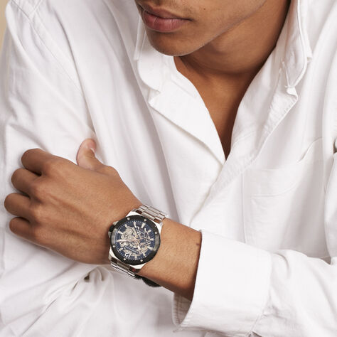 Montre Kenneth Cole Automatic Bicolore Blanc / Noir - Montres Homme | Histoire d’Or