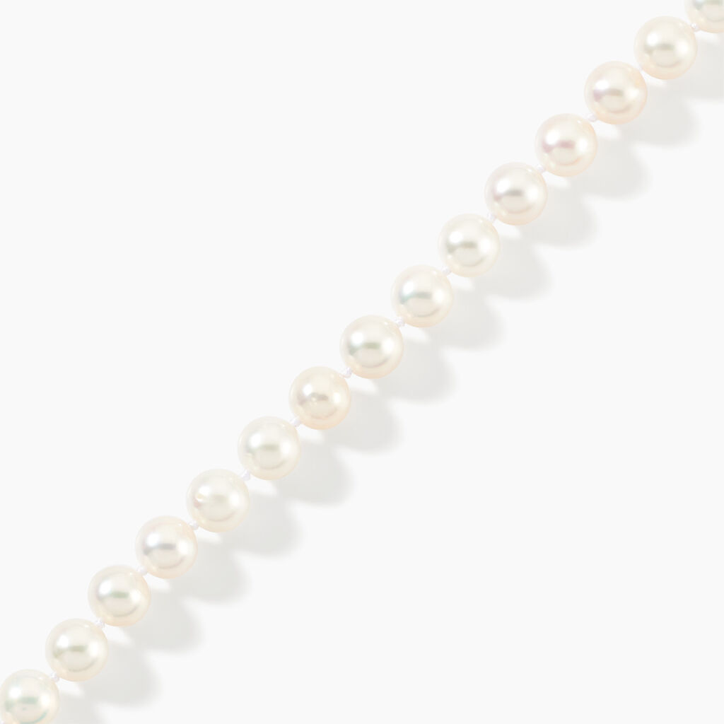 Bracelet Akoya Or Jaune Perle De Culture D'akoya - Bracelets Femme | Histoire d’Or