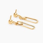 Boucles D'oreilles Pendantes Escape Or Jaune - Boucles d'oreilles pendantes Femme | Histoire d&rsquo;Or
