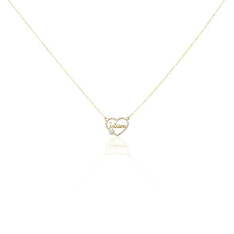 Collier Or Jaune Meria - Colliers Femme | Histoire d’Or