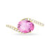 Bague Loriane Or Jaune Tourmaline Et Diamant - Bagues solitaires Femme | Histoire d’Or