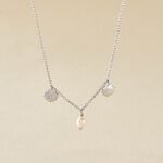 Collier Shehla Argent Blanc Perle De Culture - Colliers fantaisie Femme | Histoire d&rsquo;Or