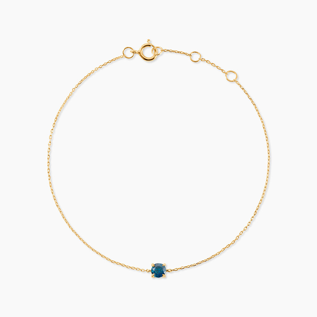 Bracelet Sa&iuml;da Or Jaune Topaze - Bracelets Femme | Histoire d&rsquo;Or