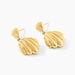 Boucles D'oreilles Pendantes Dila Acier Jaune - Boucles d'oreilles fantaisie Femme | Histoire d’Or