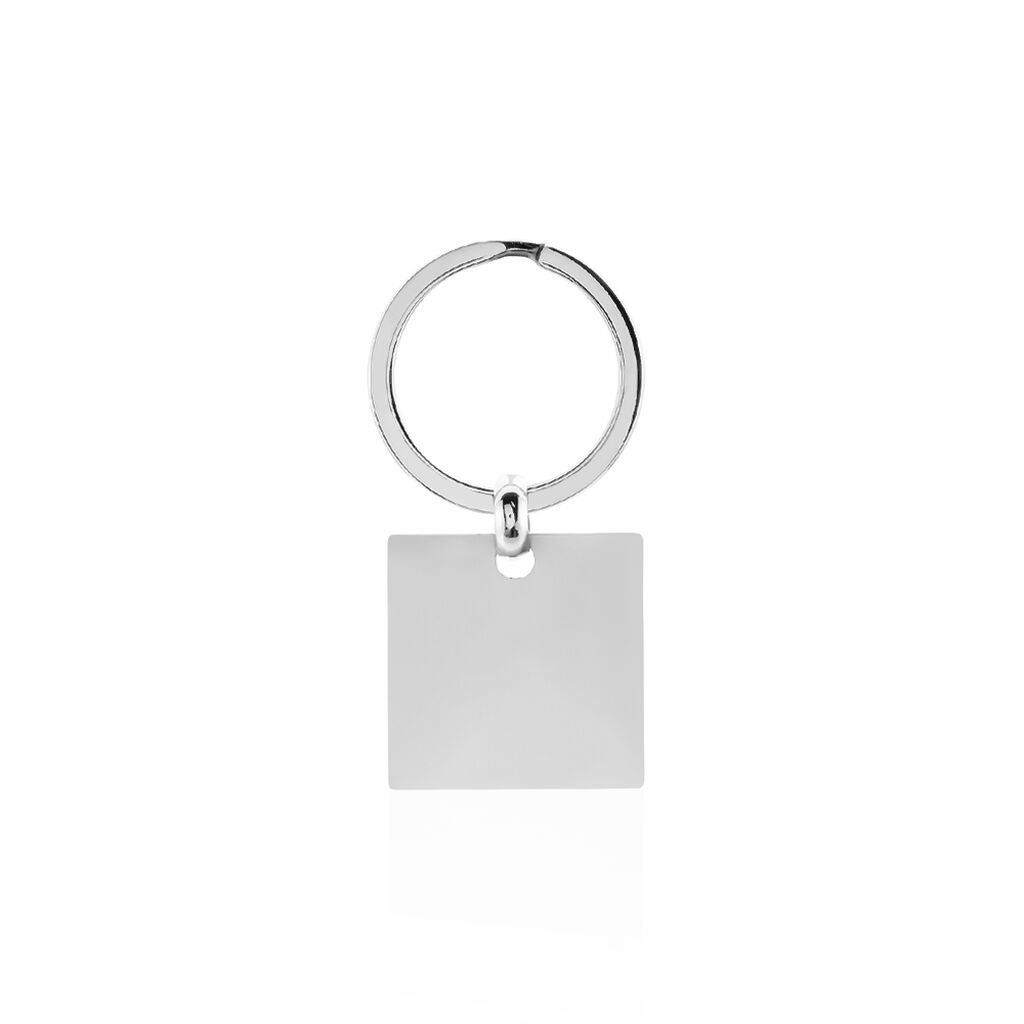 Porte Clefs Pandore Acier Blanc - Autres bijoux Homme | Histoire d&rsquo;Or