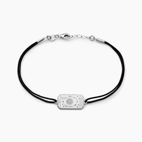 Bracelet Arcane Argent Blanc - Bracelets cordon Homme | Histoire d’Or