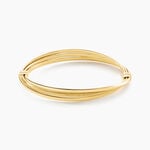 Bracelet Jonc Claudie 3 Fils Entrelaces Or Jaune - Bracelets joncs Femme | Histoire d&rsquo;Or