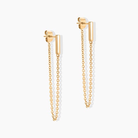 Bijoux D'oreilles Dayanne Plaqué Or Jaune - Nouveautés Femme | Histoire d’Or