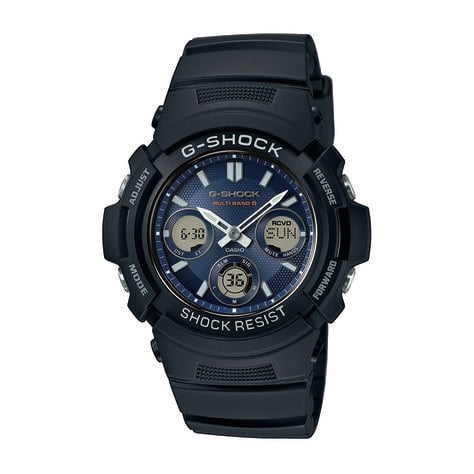 Montre Casio G-shock  Bleu - Montres Homme | Histoire d&rsquo;Or
