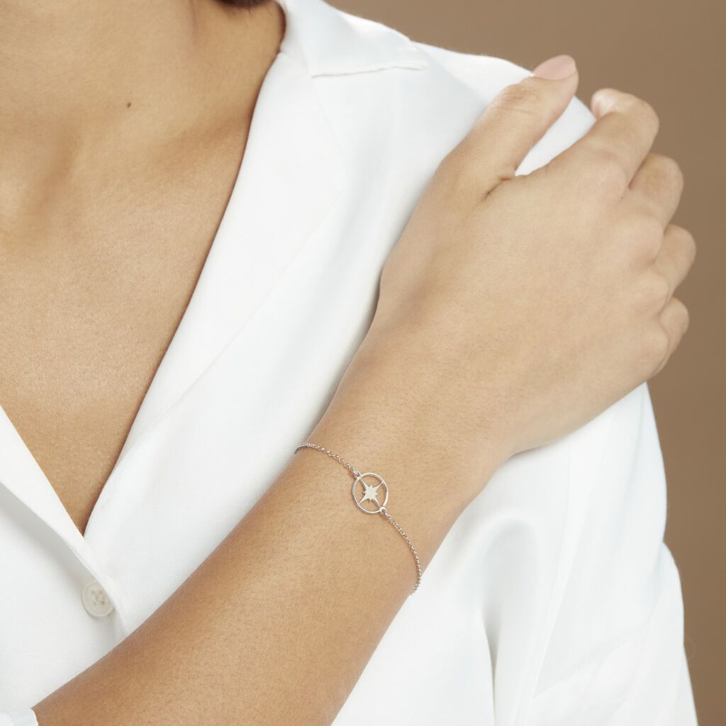 Bracelet Wiem Argent Blanc - Bracelets Femme | Histoire d’Or