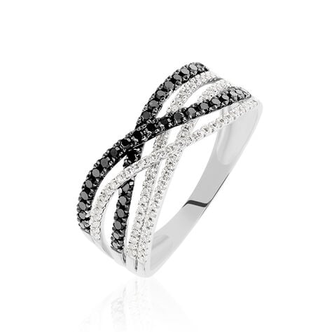 Bague Julianne Or Blanc Diamant - Bagues avec pierre Femme | Histoire d’Or