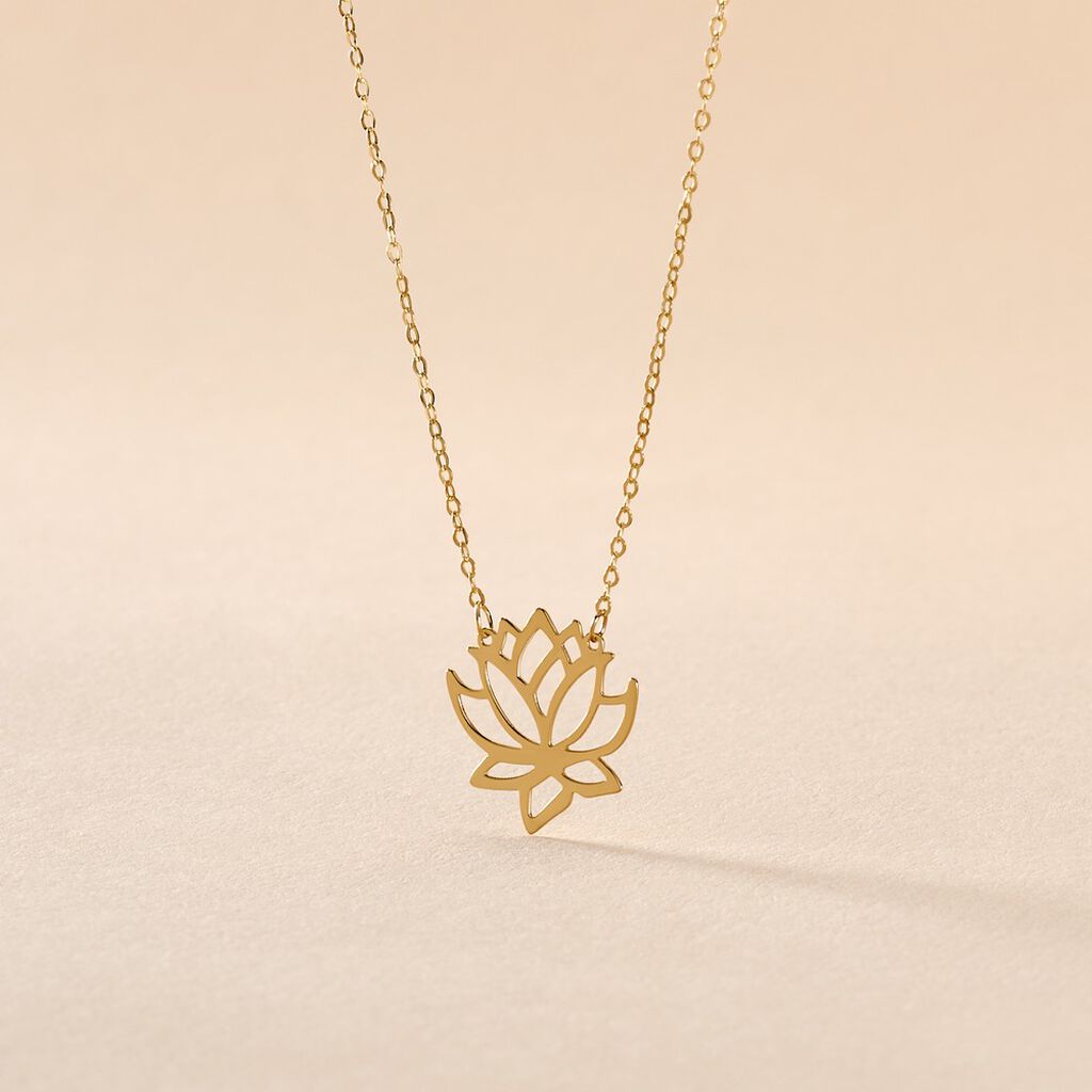 Collier Nevia Or Jaune - Bijoux sans pierre Femme | Histoire d&rsquo;Or