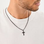 Collier M&eacute;tal Acier - Colliers fantaisie Homme | Histoire d&rsquo;Or