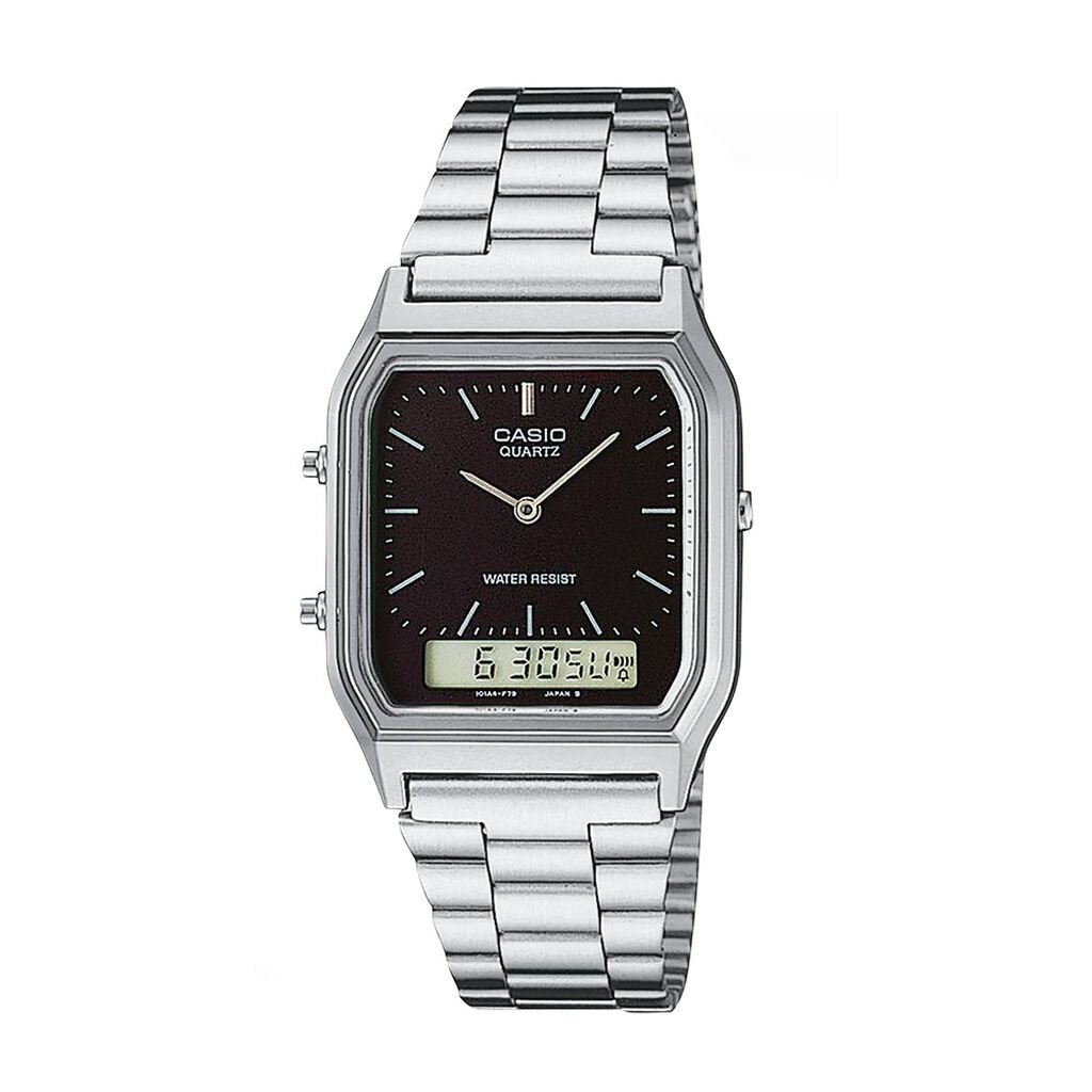 Montre Casio Collection Vintage Edgy Noir - Montres Unisex | Histoire d’Or