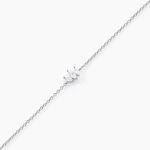 Bracelet Eclat D'Aurore Argent Blanc Oxyde De Zirconium - F&ecirc;te des m&egrave;res Femme | Histoire d&rsquo;Or