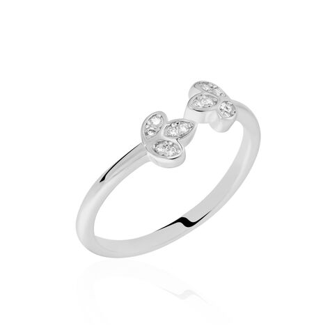 Bague Menades Argent 925/1000 Oxyde De Zirconium - Bagues avec pierre Femme | Histoire d’Or