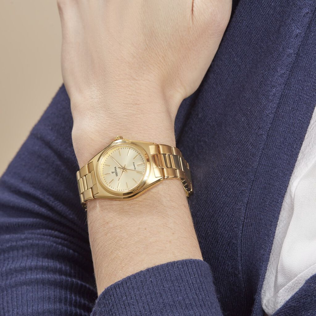 Montre Festina Classic Champagne - Montres Femme | Histoire d’Or