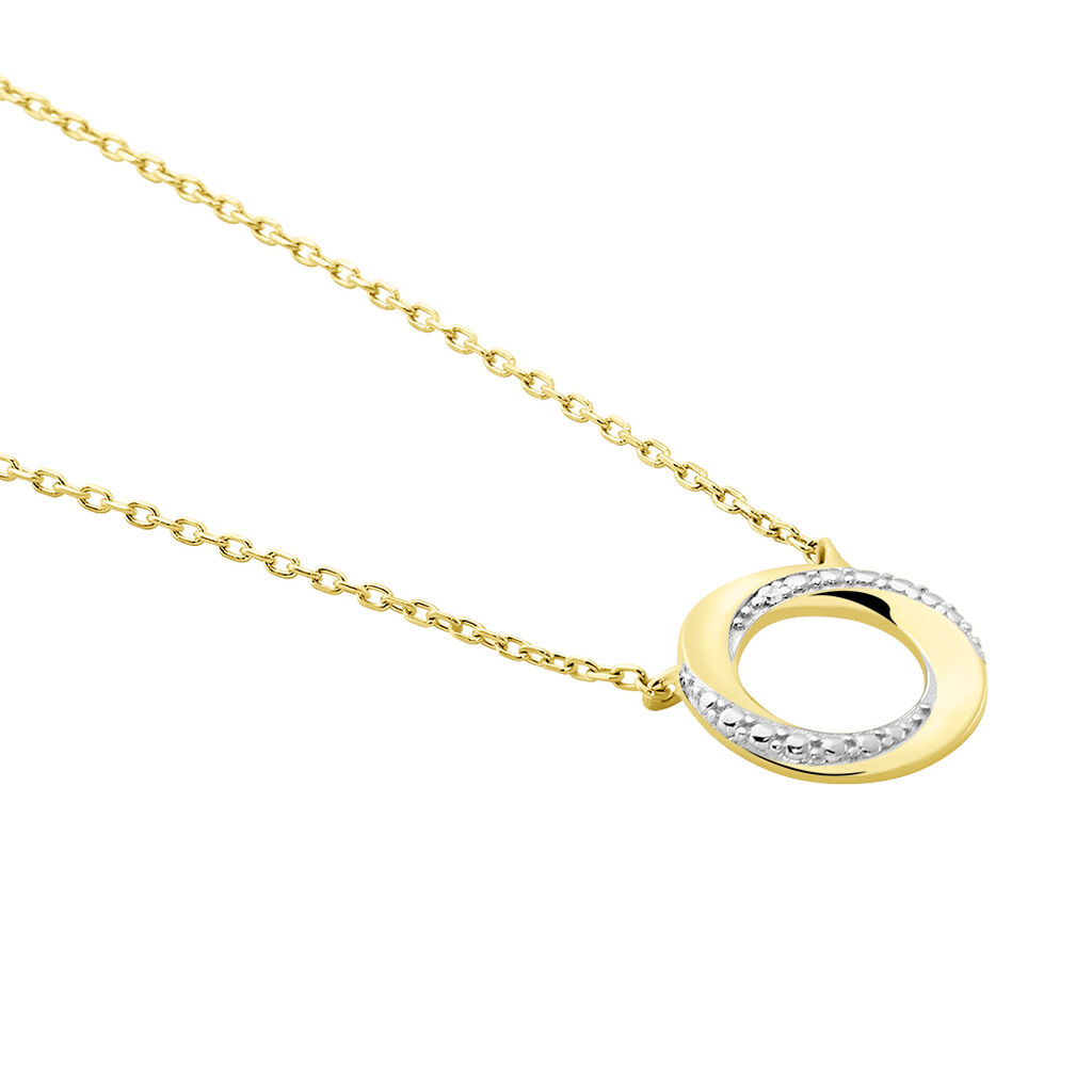 Collier Or Jaune Pamila Diamant - Colliers Femme | Histoire d’Or