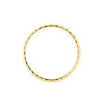 Alliance June 2 Rangs Diamantee Ruban Plat Or Jaune - Alliances Unisex | Histoire d&rsquo;Or