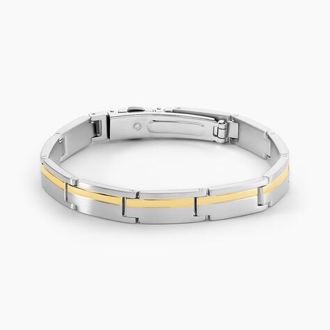 Bracelet M&eacute;tal Acier - Bijoux sans pierre Homme | Histoire d&rsquo;Or